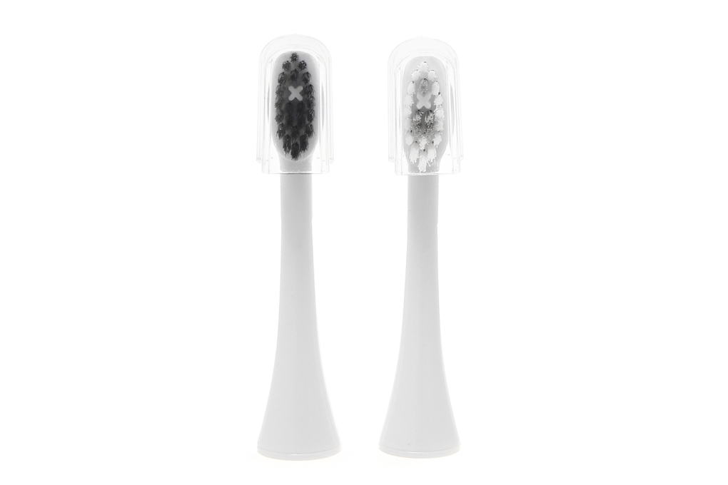 Bộ 2 Đầu Bàn Chải Điện Halio Sonic Whitening Electric Toothbrush White Màu Trắng