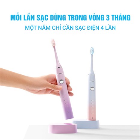 Bàn chải điện Flyco FT7105VN (Tặng 1 đầu bàn chải)