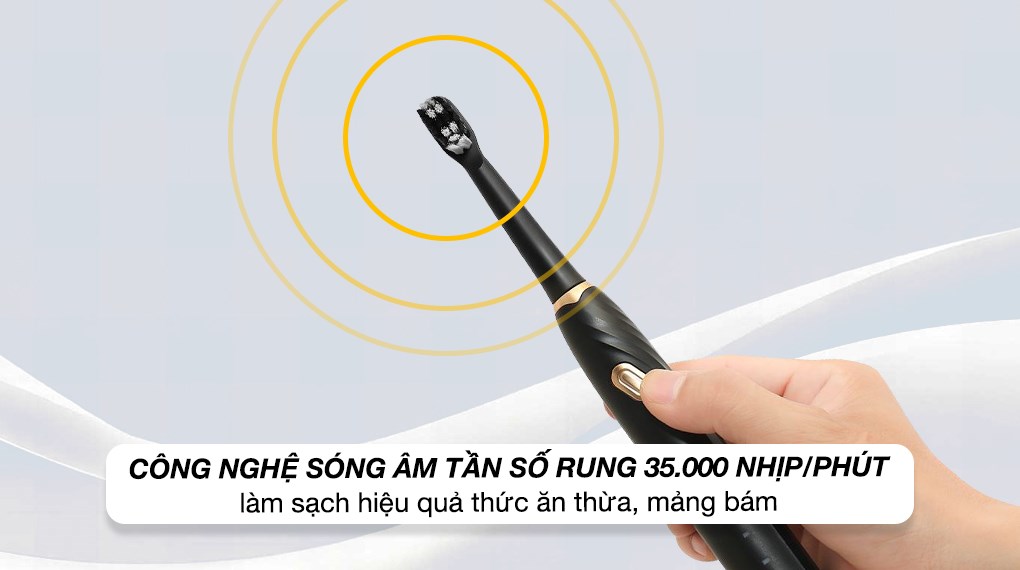 Bàn chải điện Lock&Lock ENR321BLK