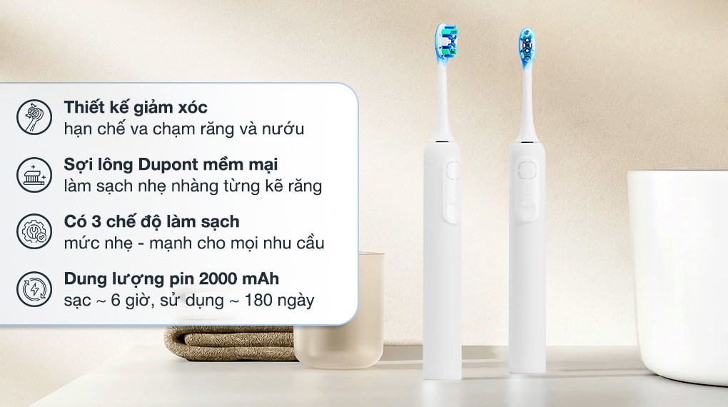 Bàn chải điện Xiaomi White GL