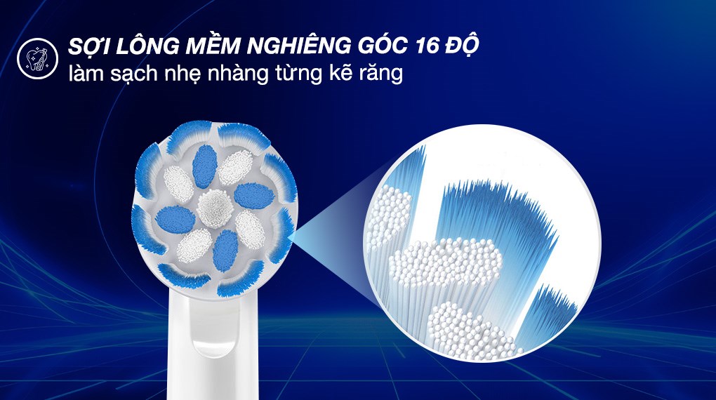 Bàn chải điện Oral-B Vitality Extra Sensitive Clean D12.513