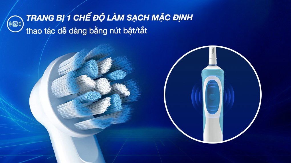 Bàn chải điện Oral-B Vitality Extra Sensitive Clean D12.513