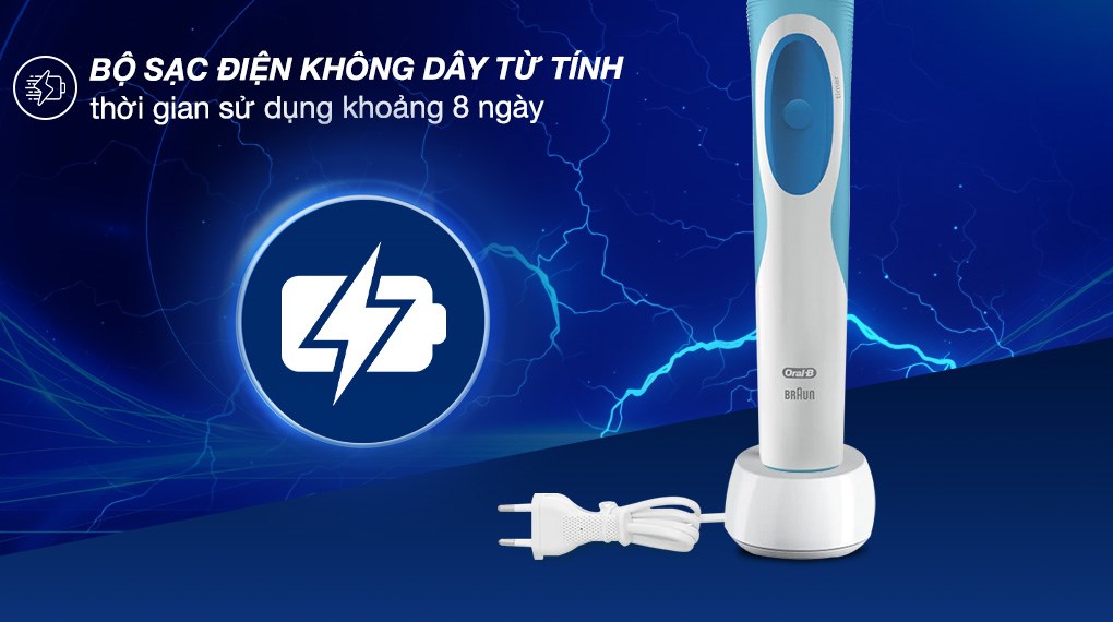 Bàn chải điện Oral-B Vitality Extra Sensitive Clean D12.513