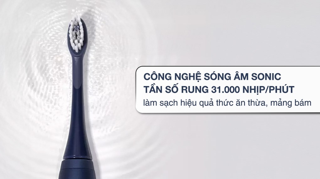 Bàn chải điện Halio Sonic Whitening Pro Midnight Blue