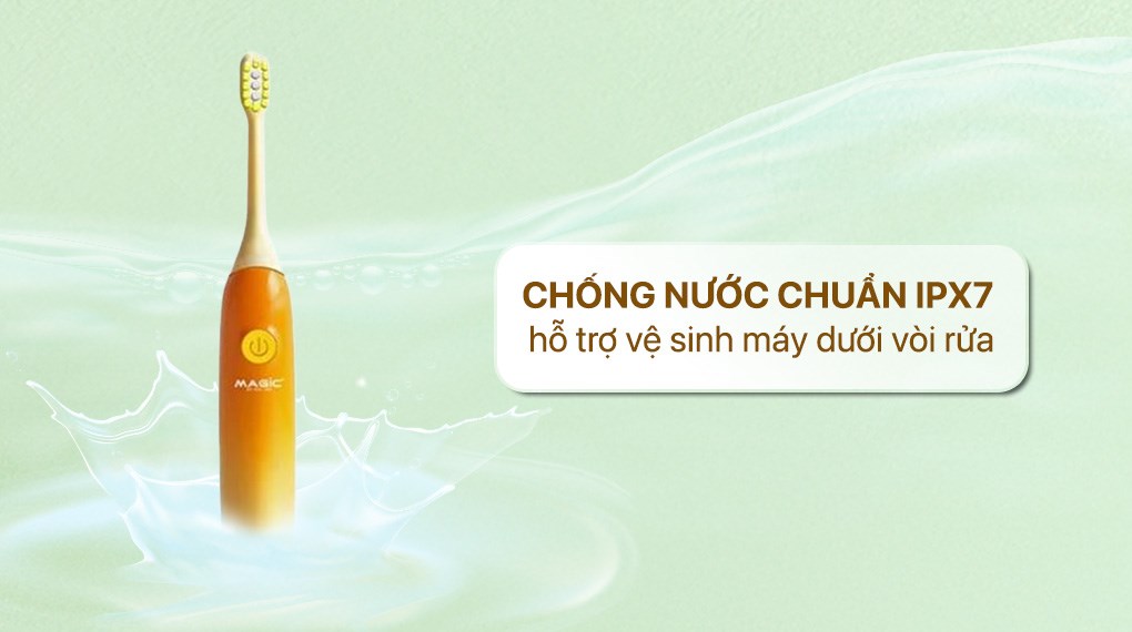 Bàn chải điện trẻ em Magic Kid-02 - Cam