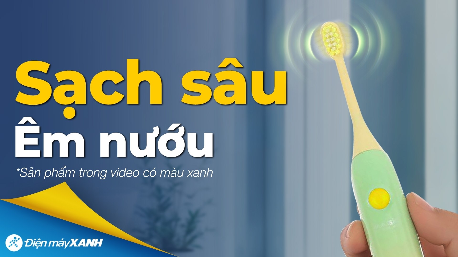 Bàn chải điện trẻ em Magic Kid-02 - Xanh