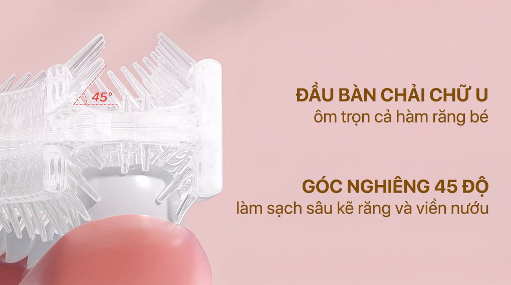 Bàn chải điện trẻ em Magic Kid-03 - Vàng