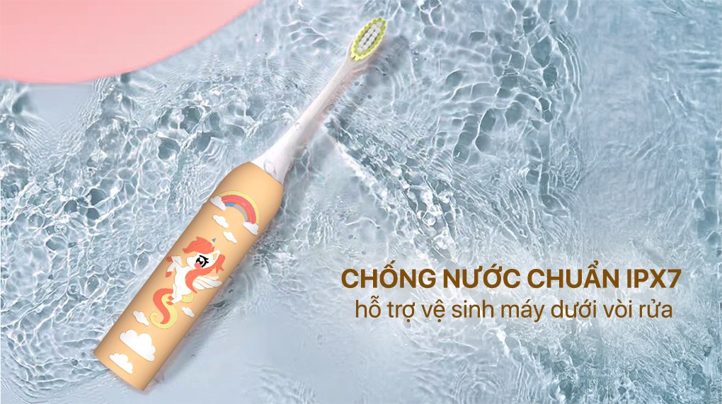 Bàn chải điện trẻ em Magic Kid-03 - Vàng