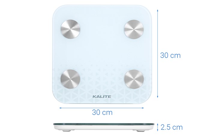 Cân thông minh Kalite KL-150 Màu Trắng