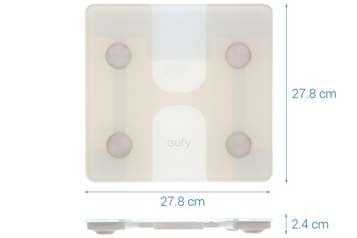 Cân sức khỏe Eufy Smart Scale C1 T9146 Màu Trắng