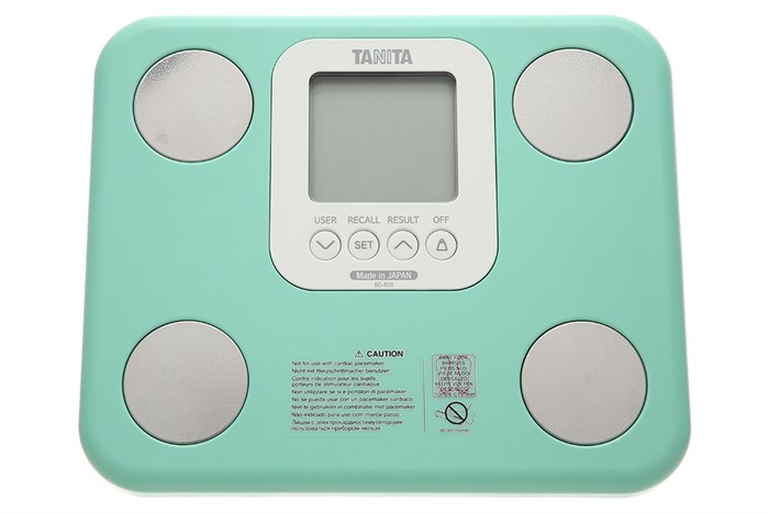 Cân sức khoẻ Tanita BC-859 LB20 Màu Xanh