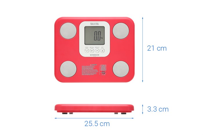 Cân sức khoẻ Tanita BC-859 PK20 Màu Hồng
