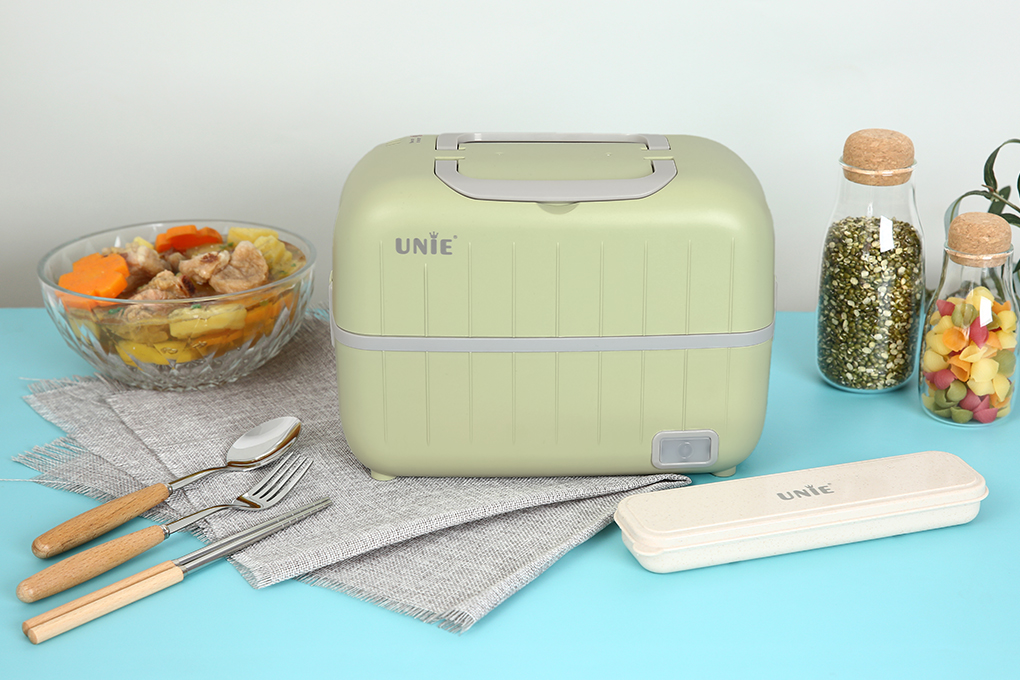 Hộp cơm điện Unie UV B1 Màu Xanh lá