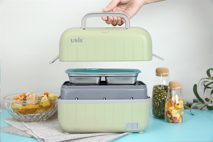 Hộp cơm điện Unie UV B1 Màu Xanh lá