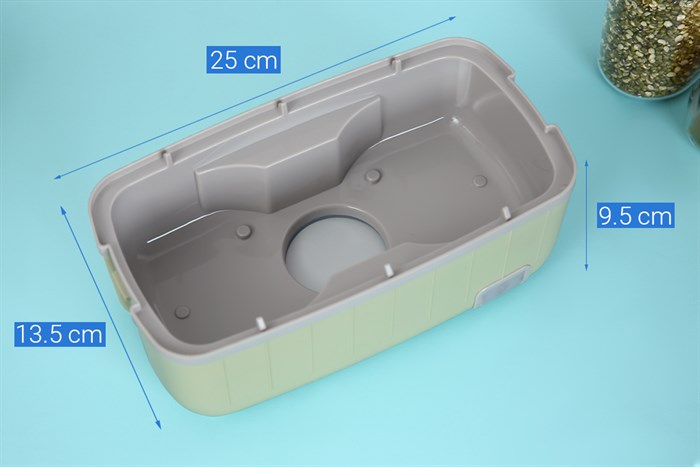 Hộp cơm điện Unie UV B1 Màu Xanh lá