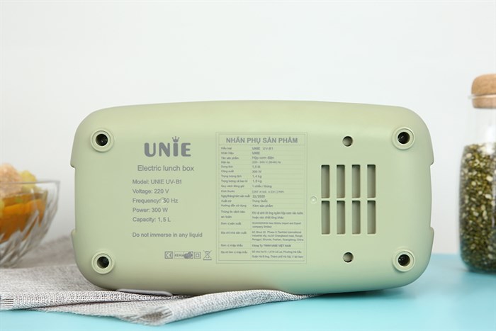 Hộp cơm điện Unie UV B1 Màu Xanh lá