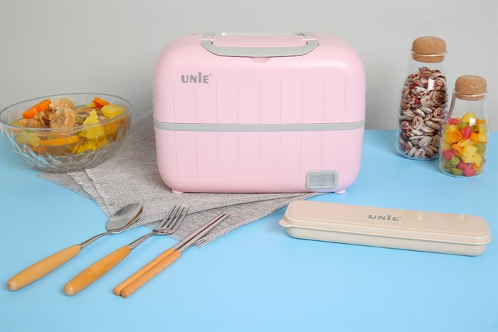 Hộp cơm điện Unie UV P1 Màu Hồng