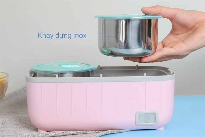 Hộp cơm điện Unie UV P1 Màu Hồng