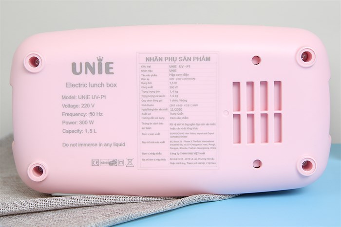 Hộp cơm điện Unie UV P1 Màu Hồng