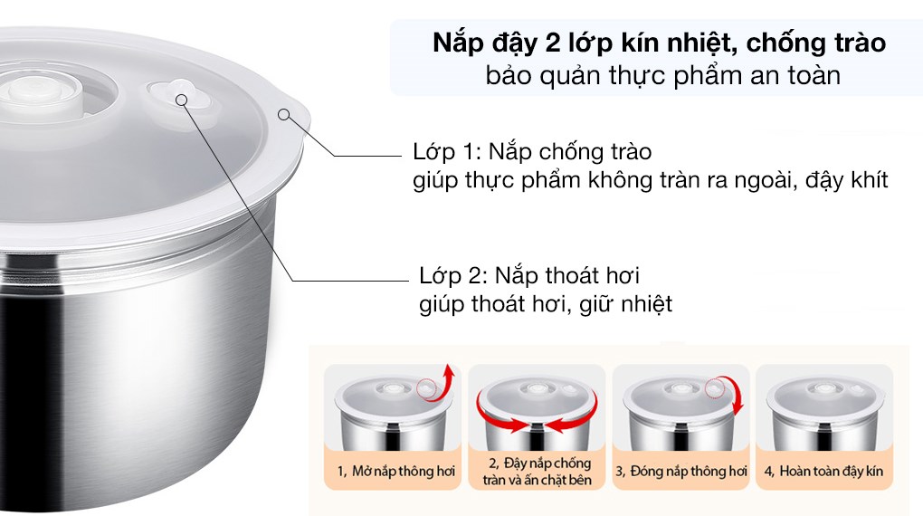 Hộp cơm điện Joyoung F-20Z602B