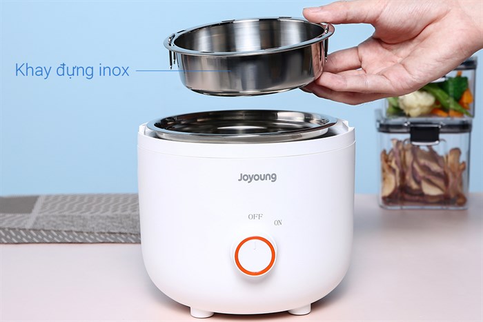 Hộp cơm điện Joyoung F-20Z602B Màu Trắng