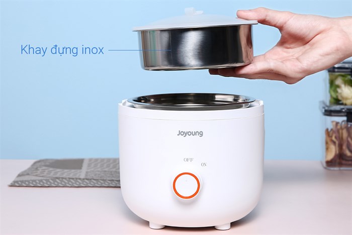 Hộp cơm điện Joyoung F-20Z602B Màu Trắng