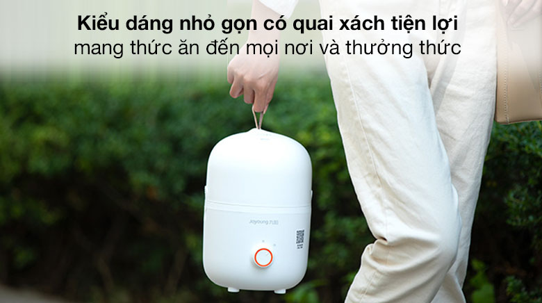 Quai xách tiện lợi - Hộp cơm điện Joyoung F-20Z602B Quai xách tiện lợi - Hộp cơm điện Joyoung F-20Z602B