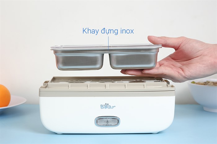 Hộp cơm điện BEAR DFH-B10J2 Màu Trắng