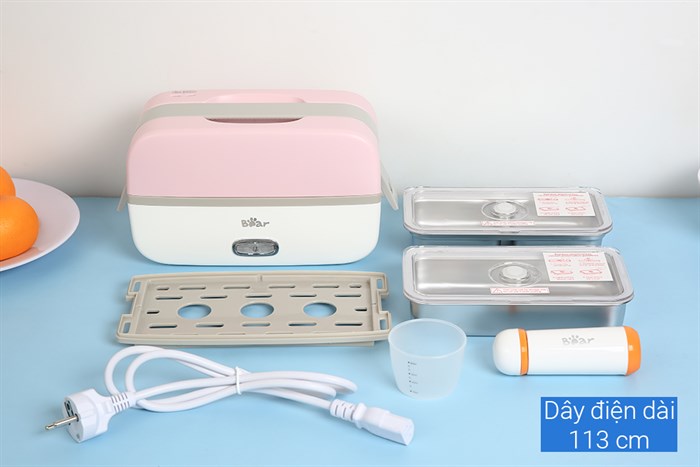 Hộp cơm điện BEAR DFH-B10J2 Màu Trắng