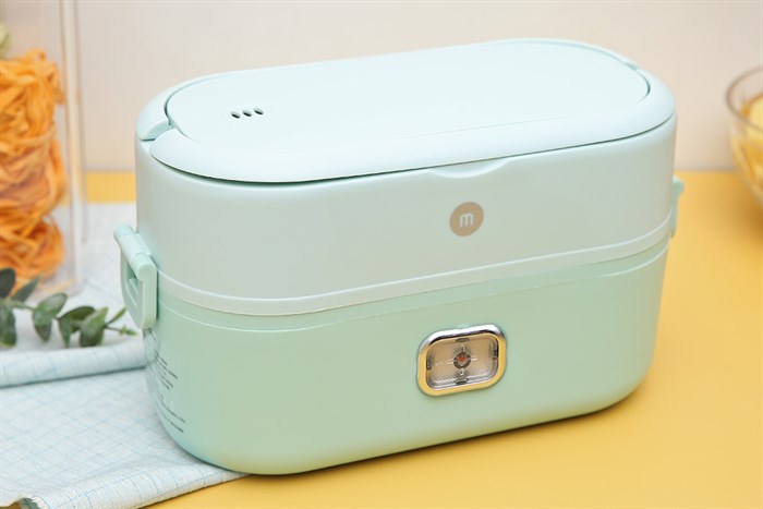 Hộp cơm điện Mishio MK-317 Màu Xanh mint