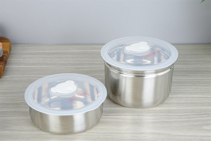 Hộp cơm điện Lock&Lock EJR216 Màu Trắng - Xám