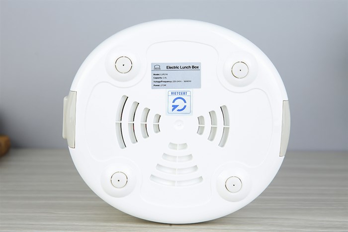 Hộp cơm điện Lock&Lock EJR216 Màu Trắng - Xám