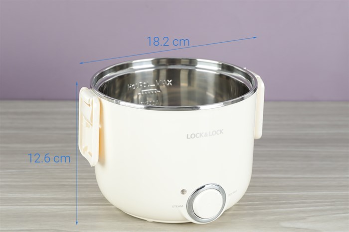 Hộp cơm điện Lock&Lock EJR226IVY Màu Màu be