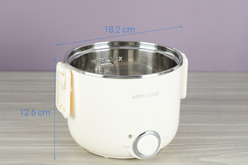 Hộp cơm điện Lock&Lock EJR226IVY Màu Màu be