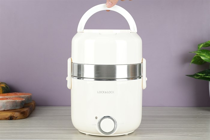 Hộp cơm điện Lock&Lock EJR226IVY Màu Màu be