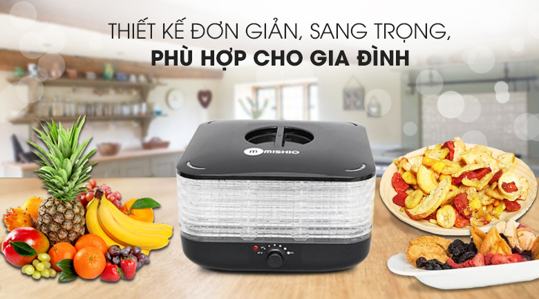 Máy sấy trái cây Mishio MK-172 - Chính hãng | Điện máy XANH