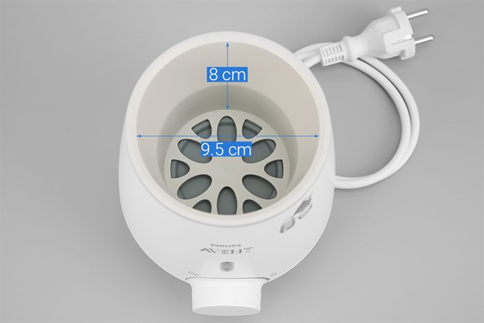 Máy hâm sữa đơn Philips Avent SCF355.00 Màu Trắng
