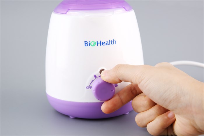 Máy hâm sữa đơn BioHealth BH8110 Màu Trắng - Tím
