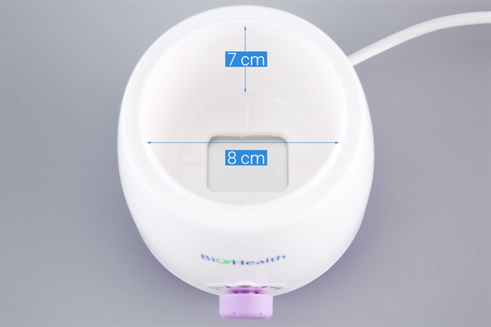 Máy hâm sữa đơn BioHealth BH8110 Màu Trắng - Tím