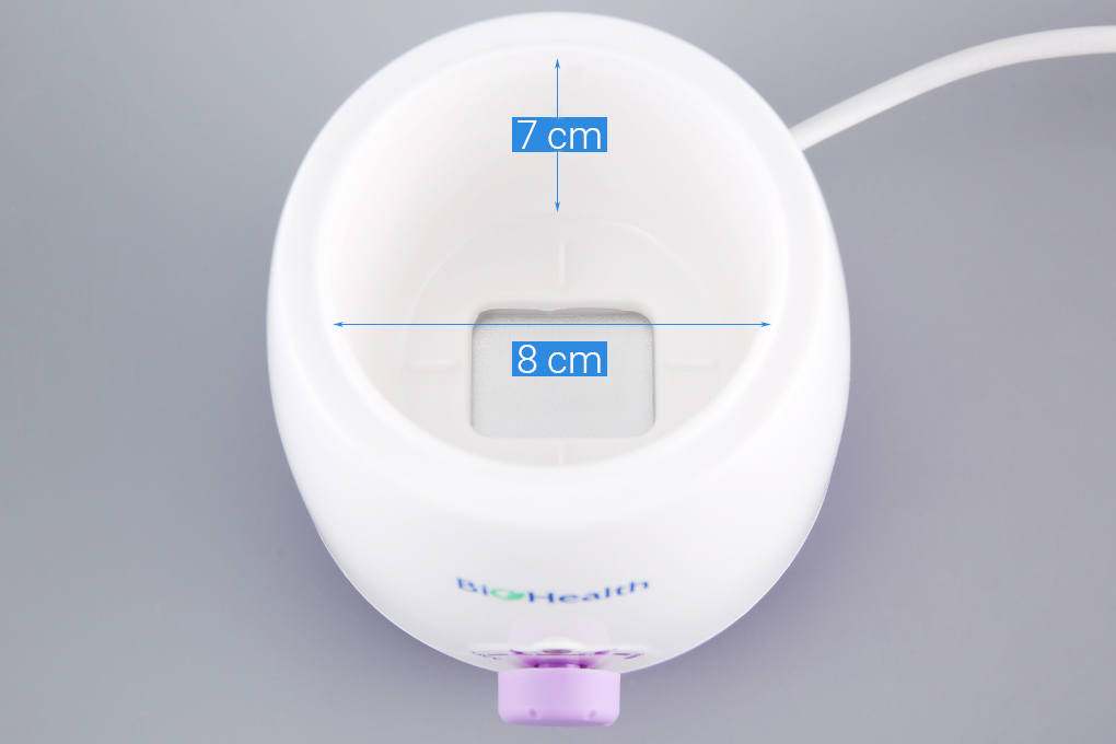 Máy hâm sữa đơn BioHealth BH8110 Màu Trắng - Tím