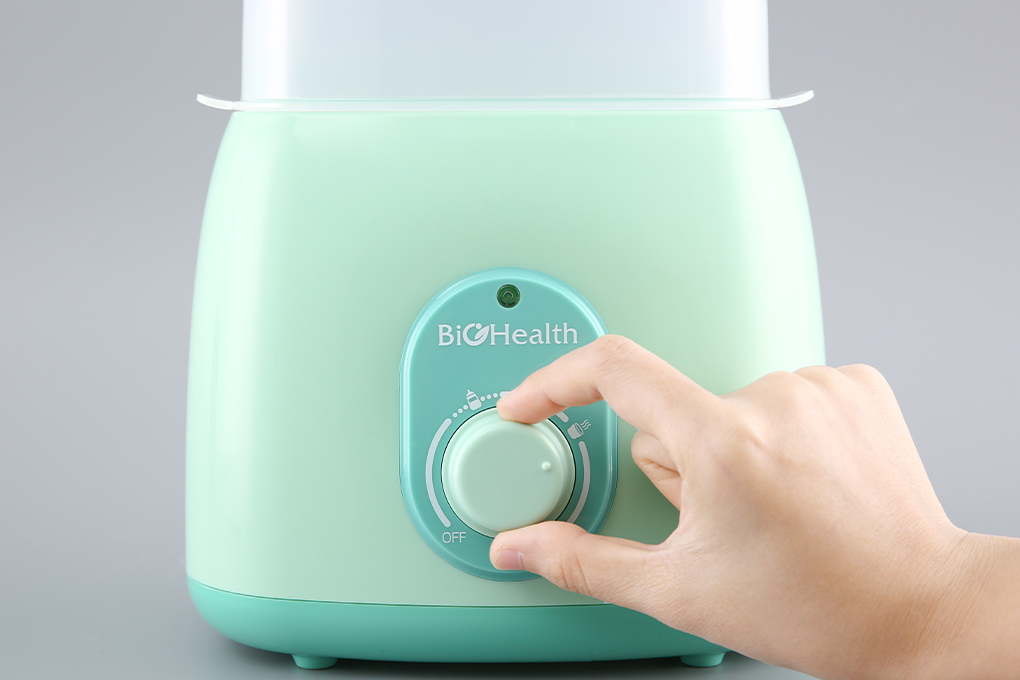 Máy hâm sữa đôi BioHealth BH9210 Màu Xanh ngọc