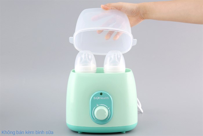 Máy hâm sữa đôi BioHealth BH9210 Màu Xanh ngọc