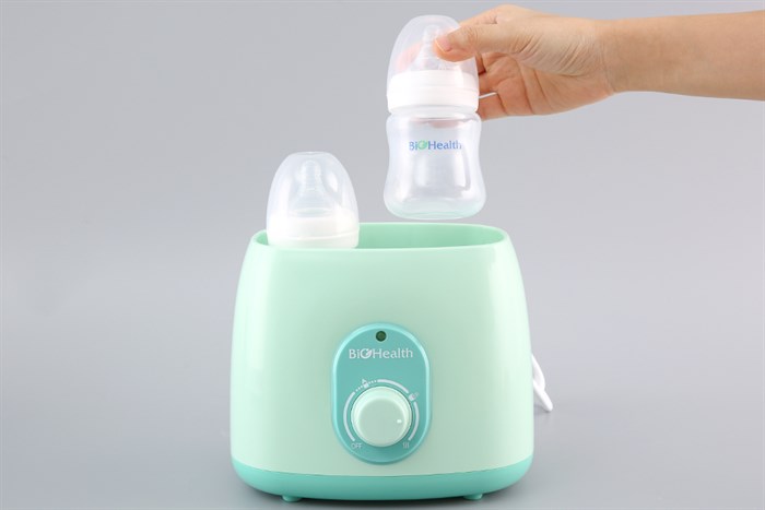 Máy hâm sữa đôi BioHealth BH9210 Màu Xanh ngọc
