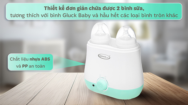 Máy hâm sữa Gluck Baby GN05 - Thiết kế Máy hâm sữa Gluck Baby GN05 - Thiết kế