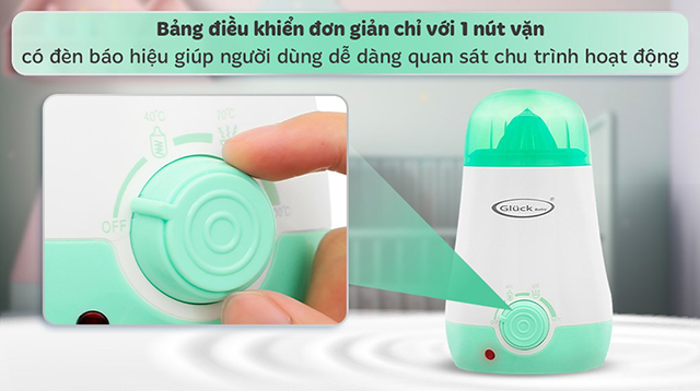 Bảng điều khiển máy hâm sữa Gluck Baby GN06