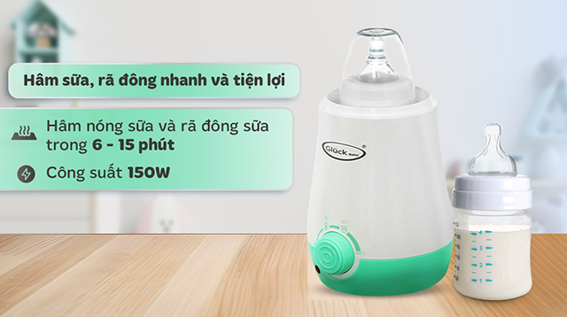 Công suất máy hâm sữa Gluck Baby GN06