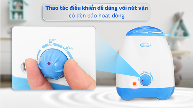 Máy hâm sữa Gluck Baby GN07 - Bảng điều khiển Máy hâm sữa Gluck Baby GN07 - Bảng điều khiển