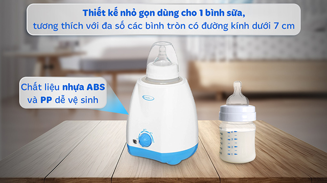 Máy hâm sữa Gluck Baby GN07 - Thiết kế Máy hâm sữa Gluck Baby GN07 - Thiết kế