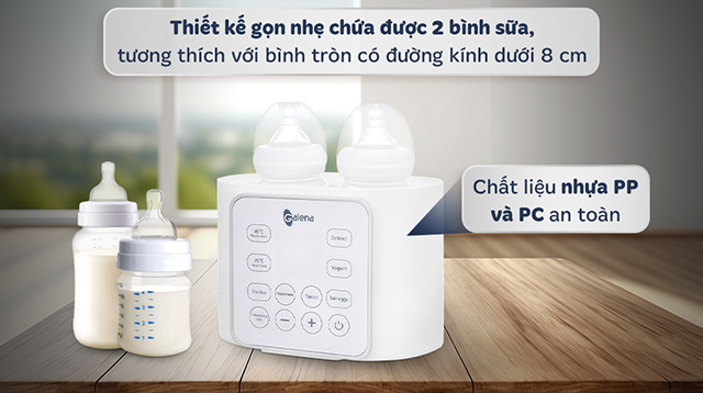 Máy hâm sữa tiệt trùng điện tử Galena GA-W01 - Thiết kế