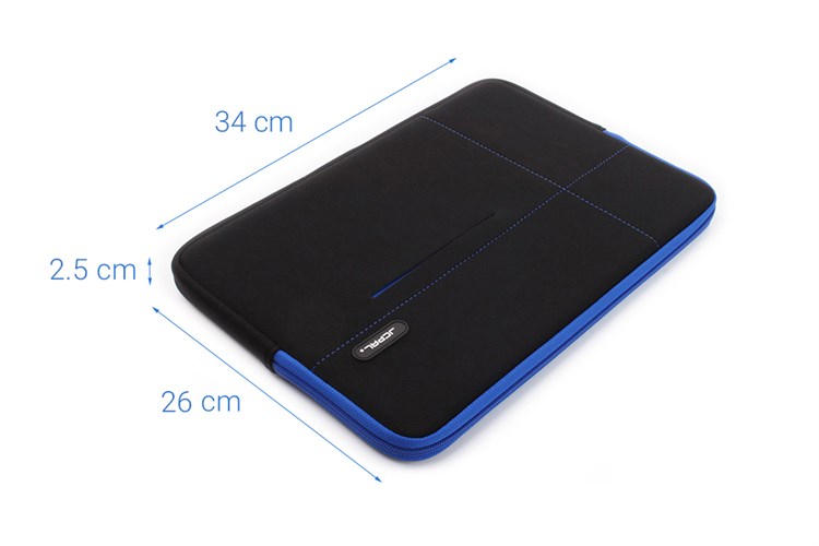 Túi chống sốc Laptop 13 inch JCPAL Màu Xám